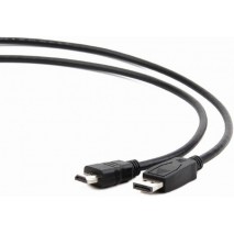 kábel prepojovací z DisplayPort(DP) na HDMI 5m FullHD